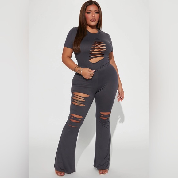 All Slashed Out Legging Set - Fashion Nova - M - Picture 4 of 4